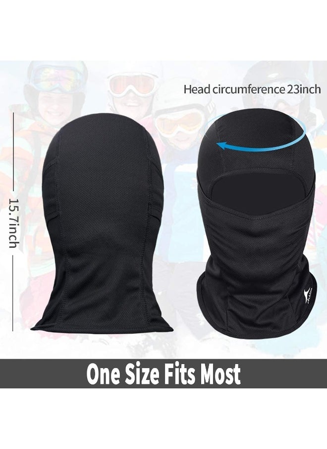 MOMENT MOMENT Ski Mask for Men Women, Balaclava Face Cover, Shiesty Mask UV Protector Lightweight for Motorcycle Snowboard  - Image 4