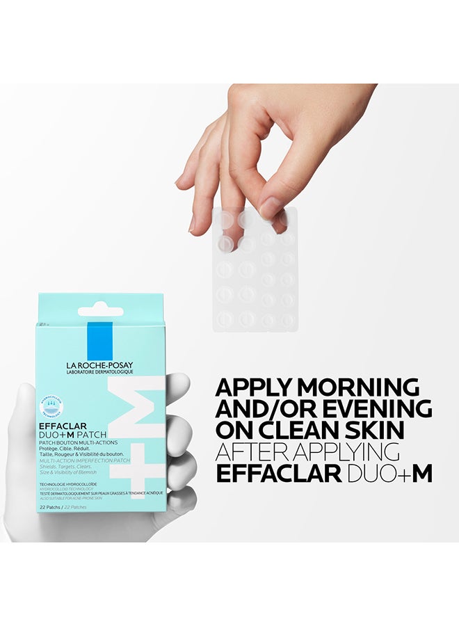 LA ROCHE-POSAY Effaclar Duo+M Patch - Clear Pimple Plasters with Hydrocolloid Technology, Reduces Pimples in Just 8 Hours, For Acne Prone Skin - Image 4