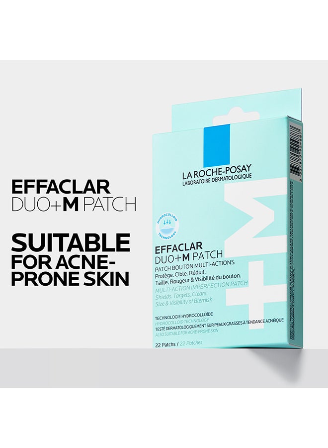 LA ROCHE-POSAY Effaclar Duo+M Patch - Clear Pimple Plasters with Hydrocolloid Technology, Reduces Pimples in Just 8 Hours, For Acne Prone Skin - Image 5