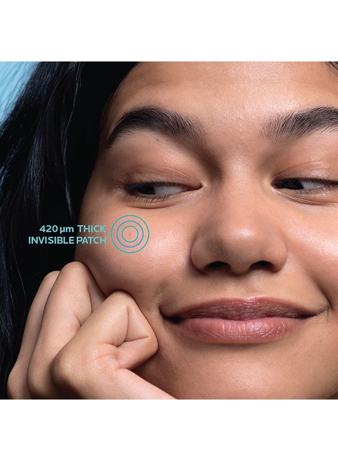 لصقات إيفاكلار ديو+م - لصقات حب الشباب الواضحة بتقنية الهيدروكولود، تقلل من حب الشباب في غضون 8 ساعات، للبشرة المعرضة لحب الشباب