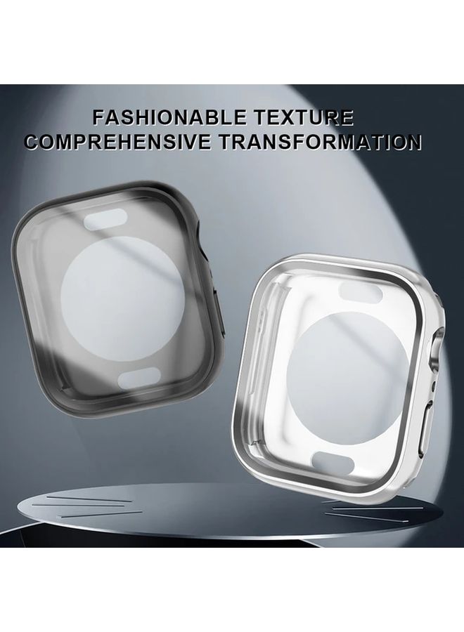 Rose Golden Waterproof Protective Case With Tempered Glass For 45mm Series 7 8 9 - Image 5