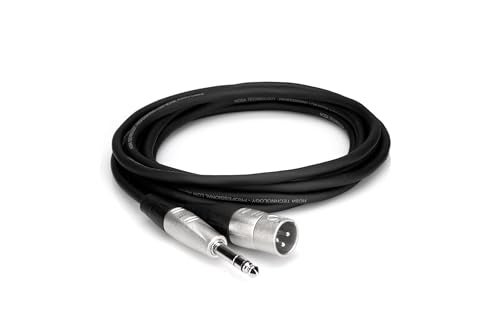 Hosa هوسا HXS-003 موصل متوازن احترافي، REAN XLR3F إلى 1/4 بوصة TRS، 3 أقدام - Image 5