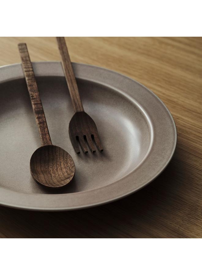 erorex 2-Piece Serving Set, Walnut, 31 Cm - Image 3