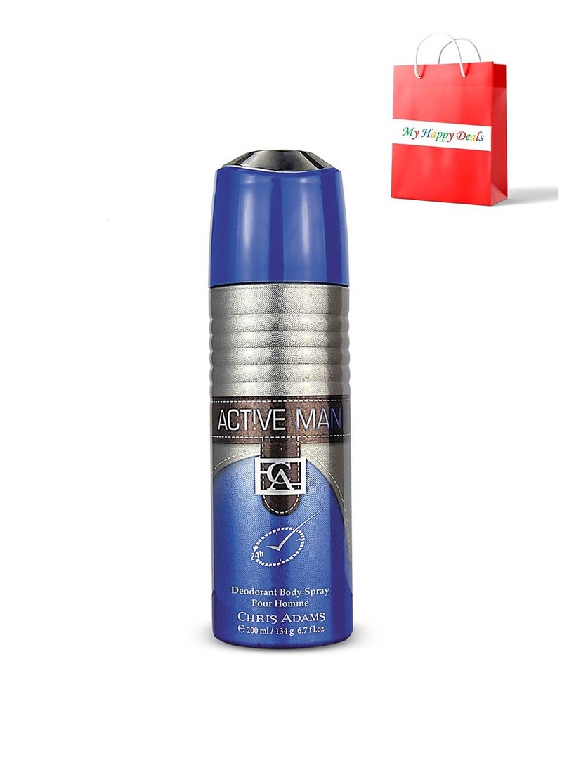 Active Man 200 ML Deodorant Body Spray