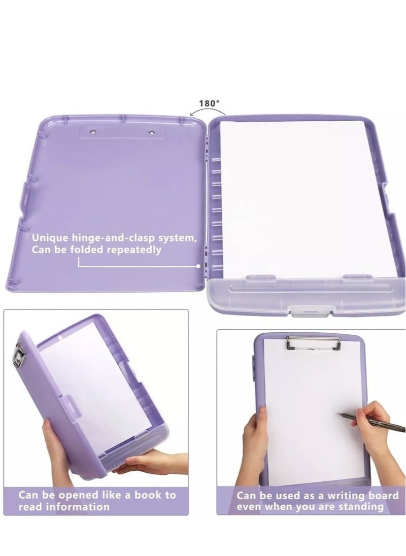 Clipboard File Cover Folder  Purple