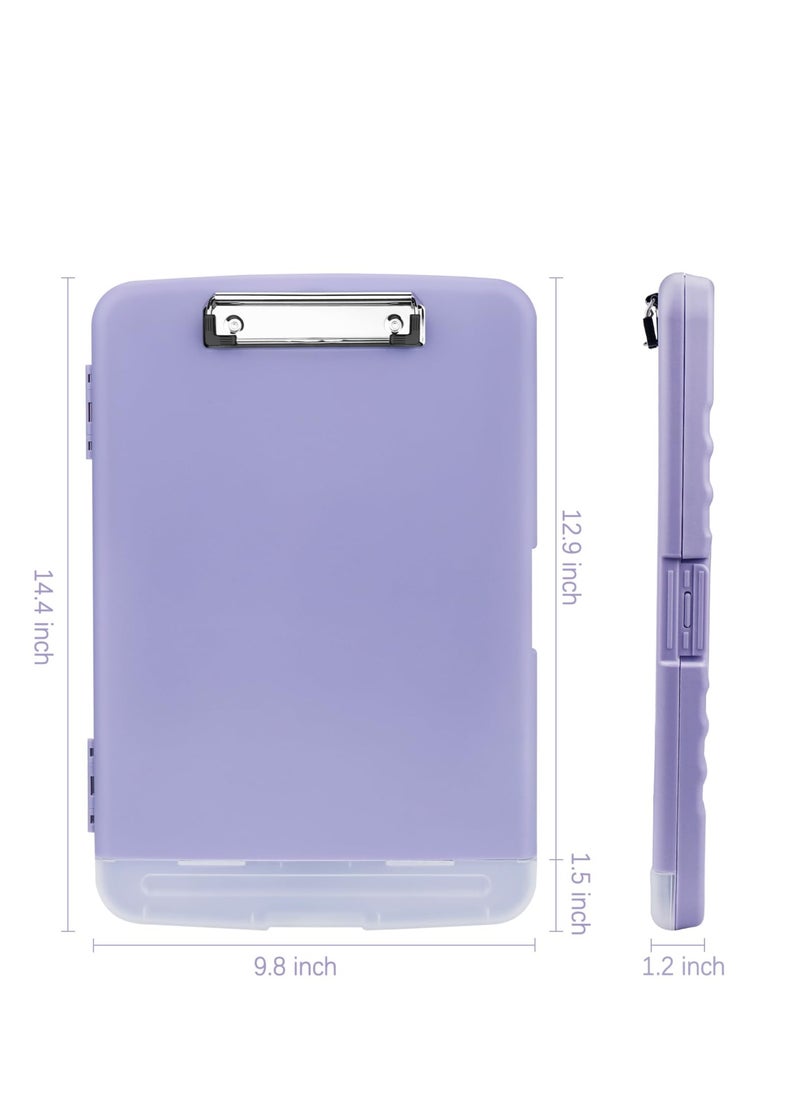 Clipboard File Cover Folder  Purple