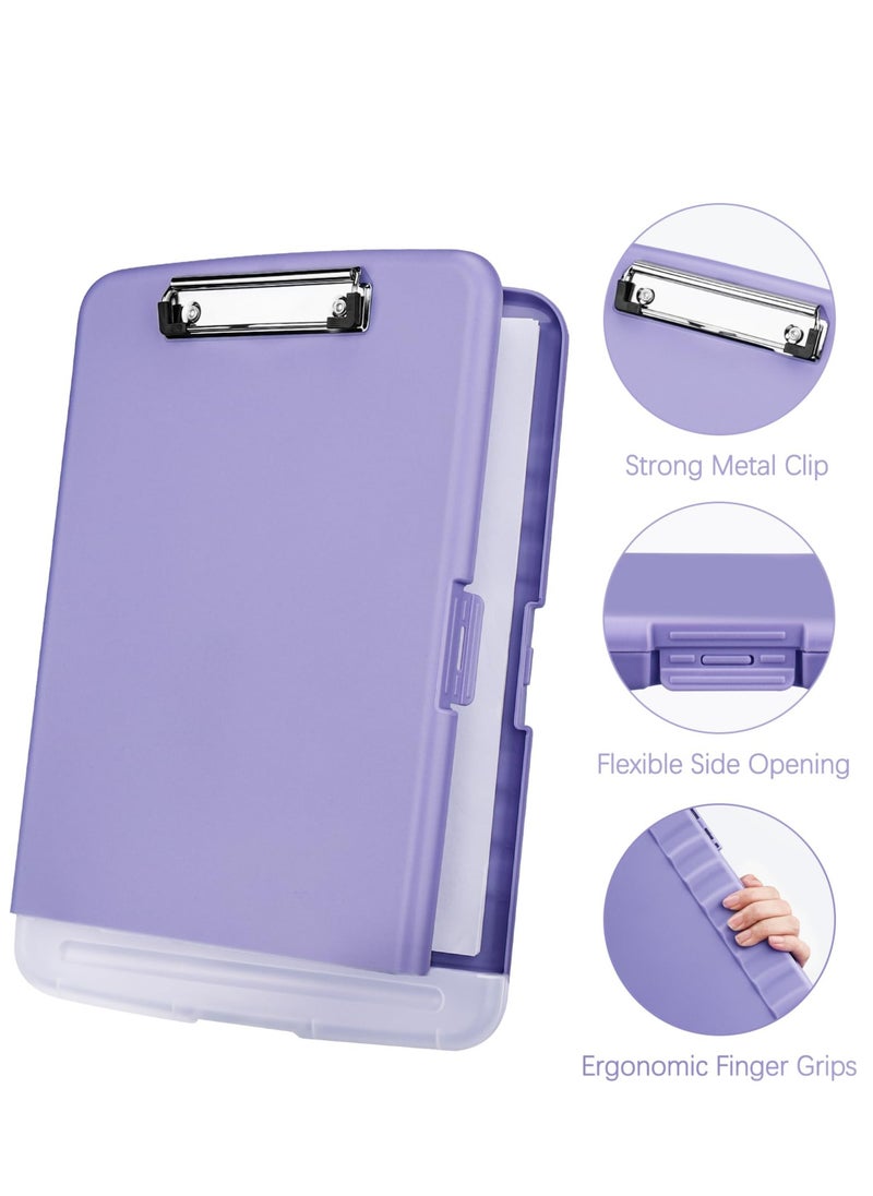 Clipboard File Cover Folder  Purple