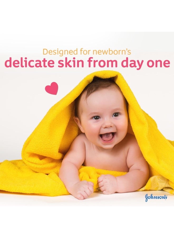 erorex Johnson's Extra Sensitive Baby Wipes 224 Wipes Gentle Cleansing with 98 Percent Pure Water Alcohol Free Fragrance Free and Hypoallergenic 3 plus 1 Pack - Image 2