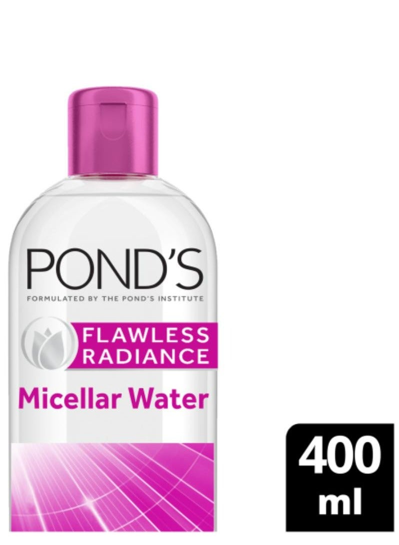 Pond's Flawless Radiance Makeup Remover Cleansing Micellar Water 400 ML - Image 3