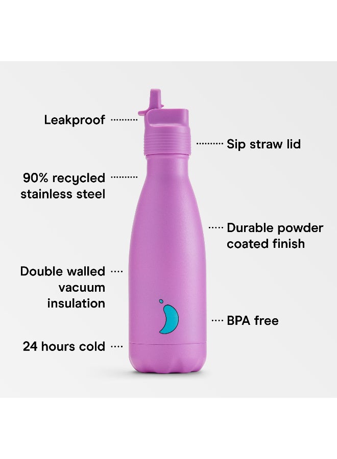 Chilly's | Water Bottle | Original Kids | 350ml | Berry - Image 2