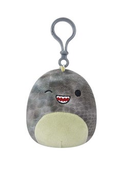Squishmallows 3.5 بوصة كليب-أون زيندر التيرانوصور الرمادي الوامض ، لعبة محشوة معتمدة رسميًا من كيليتوي ، لعبة ناعمة ملونة ، هدية للأطفال ، للفتيات والأولاد ، لعبة قابلة للغسل ومطهية متعددة الألوان لجميع الأعمار  - Image 1