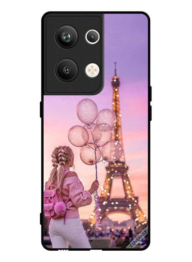 Covernex Protective Case Cover For Oppo Reno 9 Pro Plus Girl Holding Balloons - Image 1