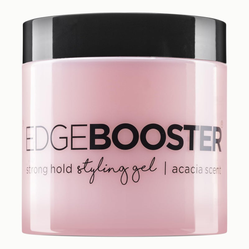 Style Factor EDGE BOOSTERÂ® Strong Hold Styling Gel | Alcohol-Free Hair Gel with Camellia Sinensis Seed Oil for Curly, Wavy & Sleek Styles | Frizz Control, Long-Lasting and Flexible Hold (16.9oz) - Image 1