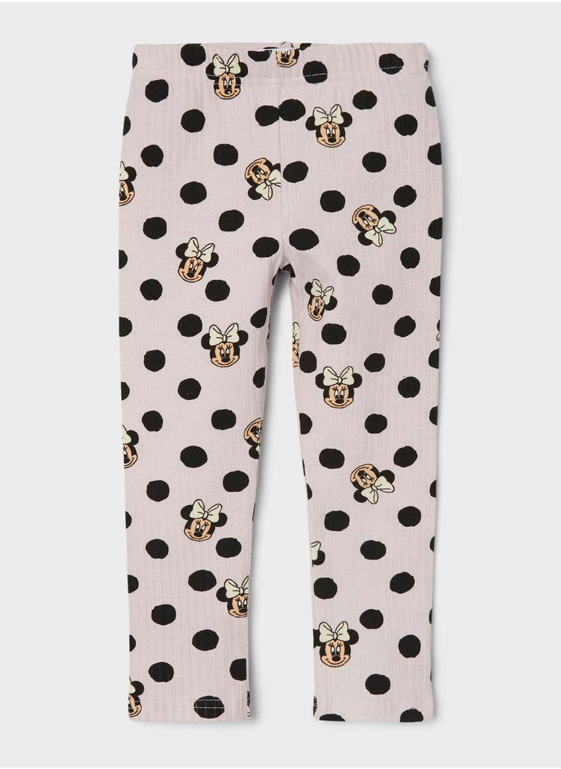NAME IT - Kids Printed Leggings - Image 1