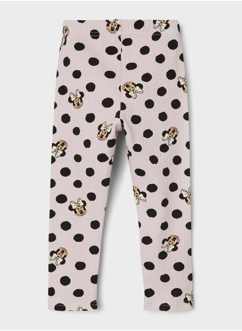 NAME IT - Kids Printed Leggings - Image 1