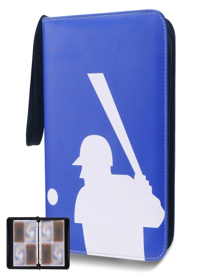 awedsu Collectible Trading Card Albums,Collectible Trading Card Protective Sleeves,Card Binder 4-Pocket,400 Pockets Card Case Holder for TCG, Sports Card… - Image 1