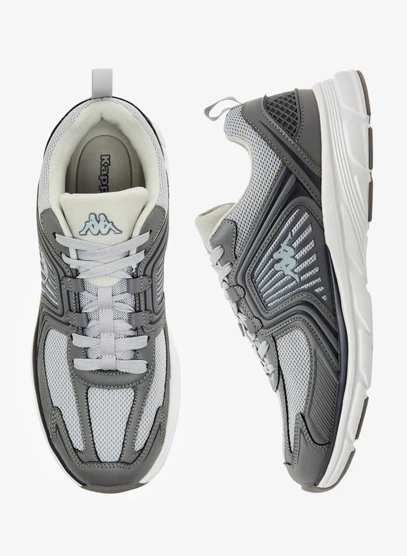 Kappa GREY Men Panelled Lace-Up Sports Shoes for Men | Best Price UAE