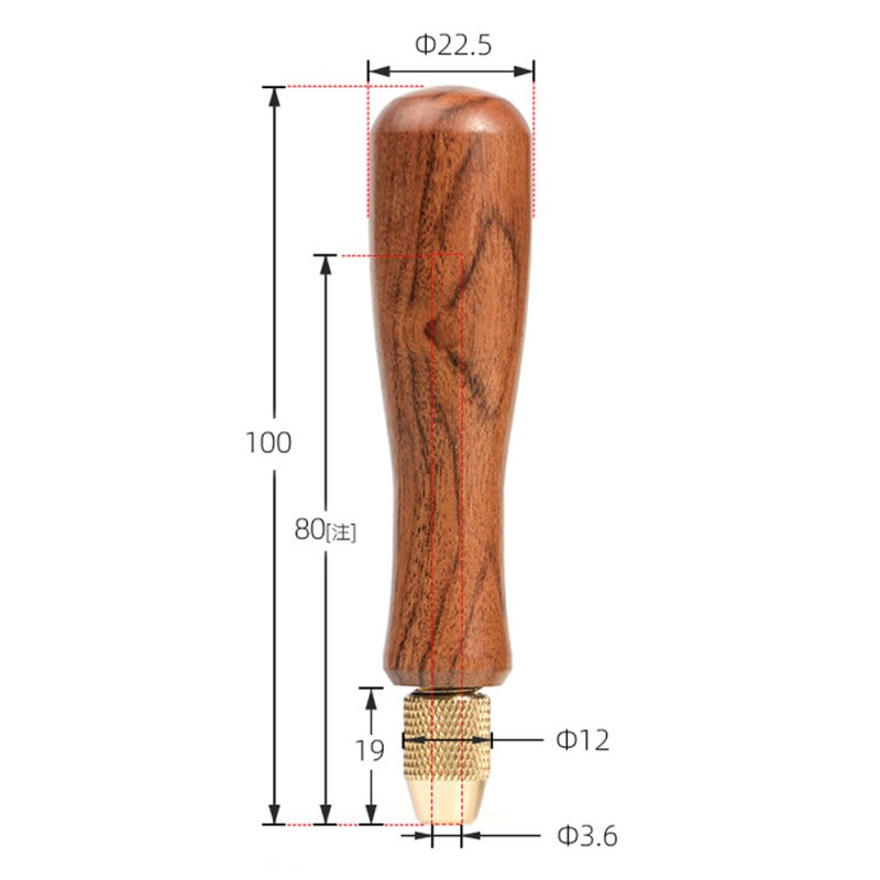10PCS Titanium-Plated Diamond File Set - Ergonomic Rosewood Handle Pure Copper Collet High Hardness Files for Precision Crafting & DIY Projects - Image 3