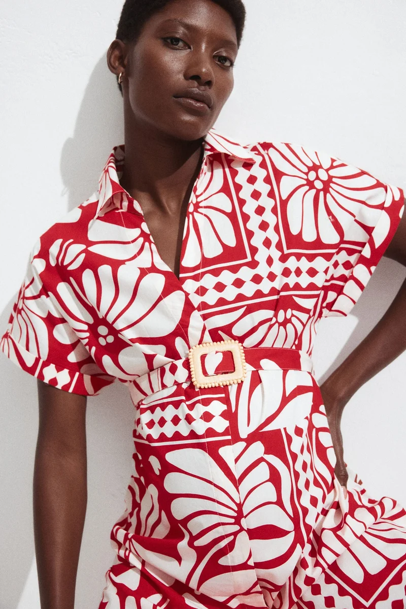 H&M MAMA Belted dress