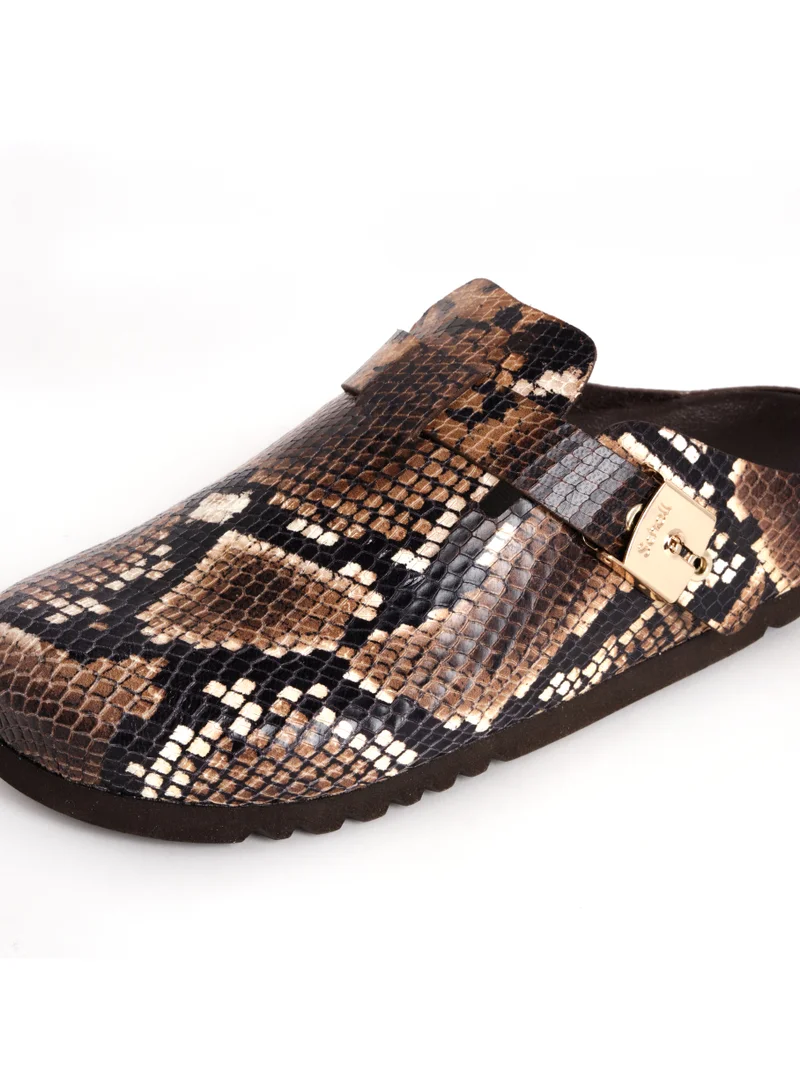 Scholl CLOG BROWN GRACE