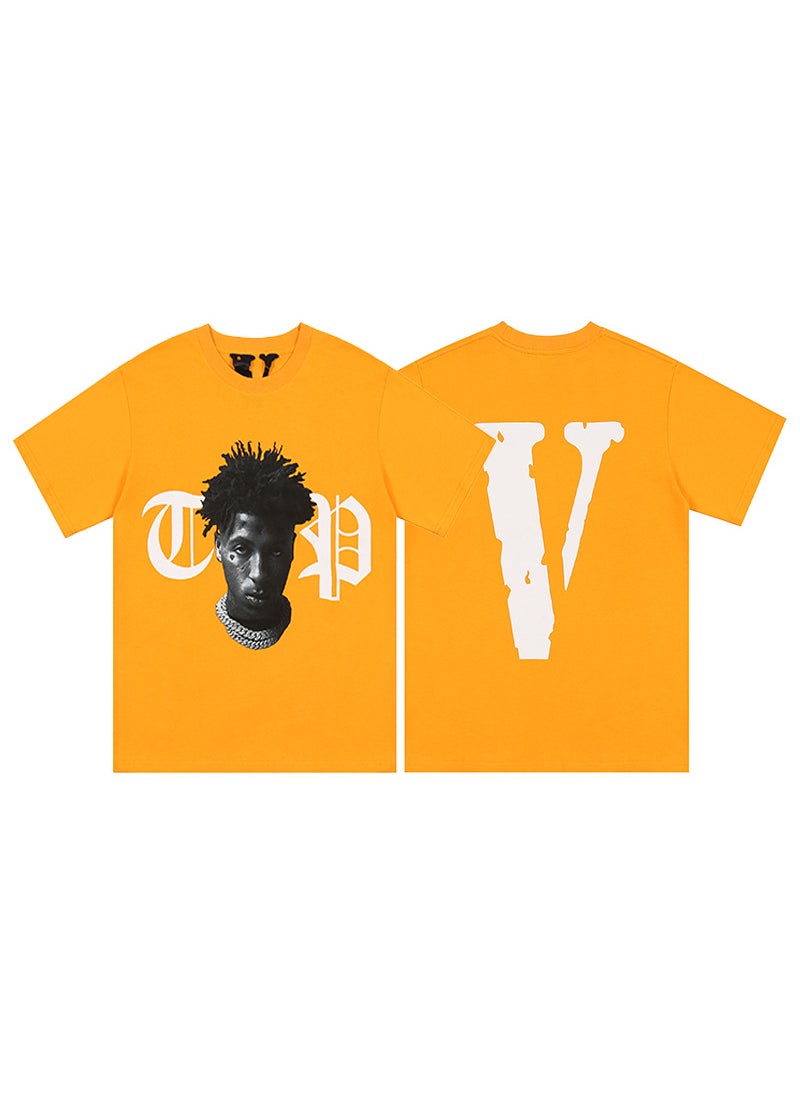 Generic - VLONE FOG Reflective Mosaic Tee Unisex 6111 yellow - Image 1