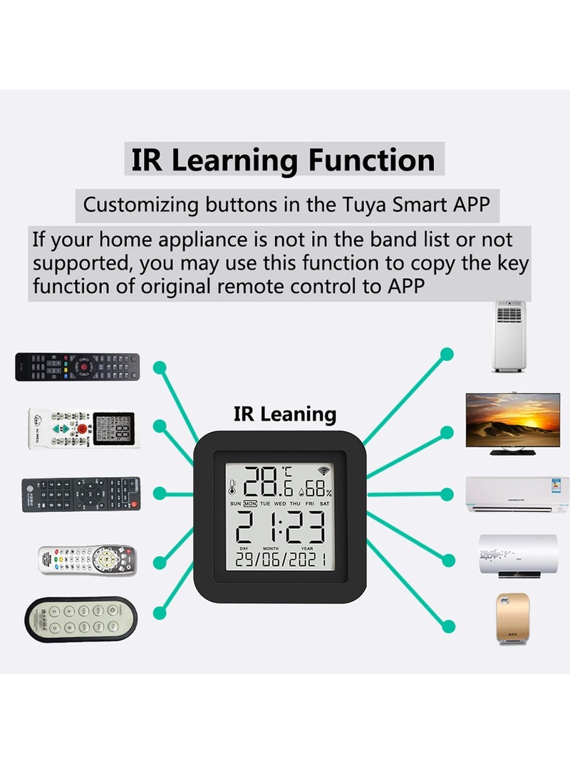 WiFi Temperature Humidity Monitor Wireless Temperature Humidity Sensor with APP Alert Digital Thermometer Hygrometer for Home Pet Garage - Image 3