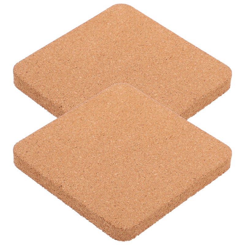 2pcs Cork Board Blank Cork Board Small Bulletin Board Cork Tile for Wall Craft Supply - Image 5