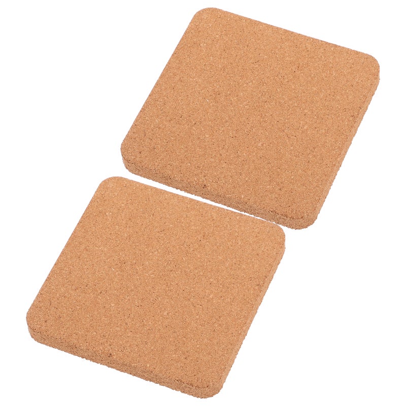 2pcs Cork Board Blank Cork Board Small Bulletin Board Cork Tile for Wall Craft Supply - Image 4