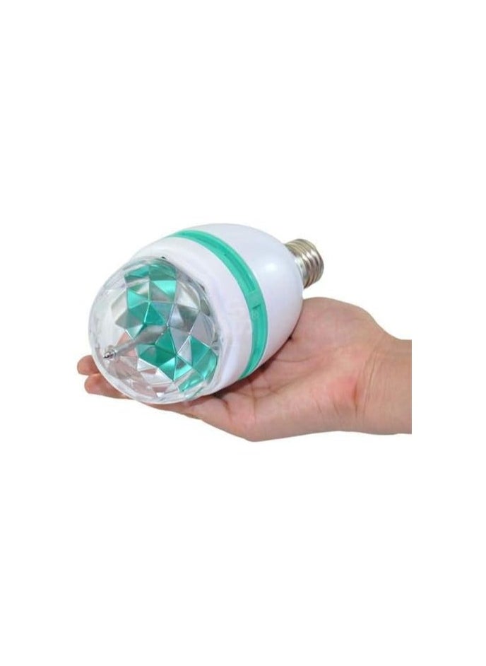 Generic - Rotating RGB Disco Ball Light, Rotating Magic Ball Light, for Disco Birthday Party Club Bar Karokee Halloween Christmas # Rmadan - MultiColor - Image 1