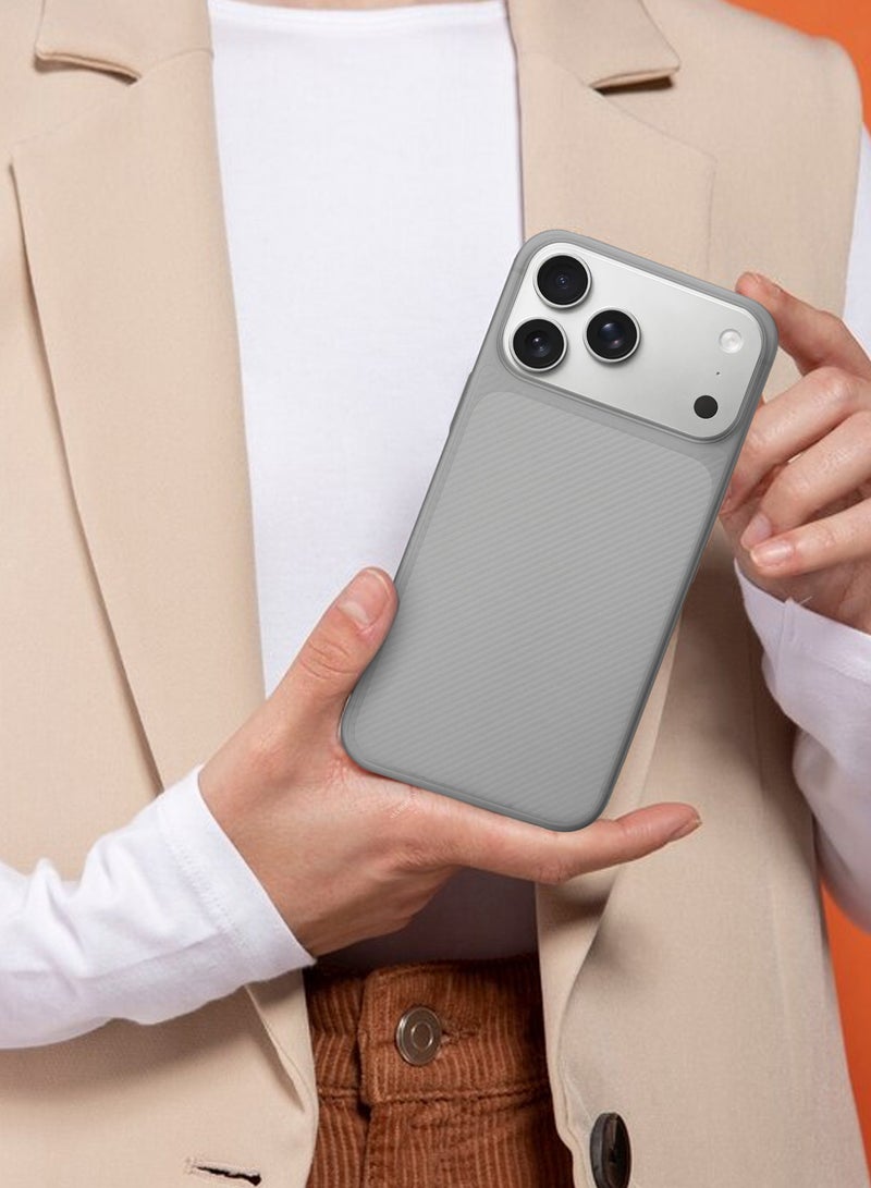 CATANES Case Cover for iPhone 17 Pro, Air Skin Line Design Back Cover, Sturdy Durable Ultra-Thin Case, Drop Protection Cover Clear - Black - Image 5