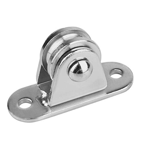 GBGS 8 Pcs 1" Small Pulley Block,Silent Pulley Wheel for 1/8" Cord,Max Load 176 lb - Image 4