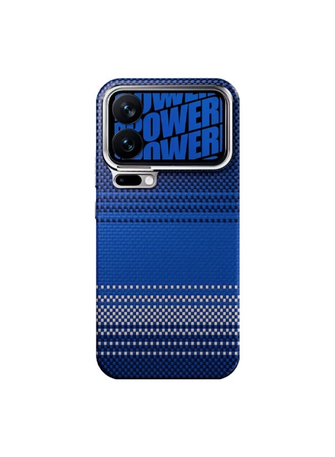 Conga Xiaomi 17 Pro Phone Case Kevlar Aramid Fiber Protective Cover Full Wrap Ultra-thin Hard Shell Shockproof Cooling Dawn Blue Magnetic Metal Ring - Image 2