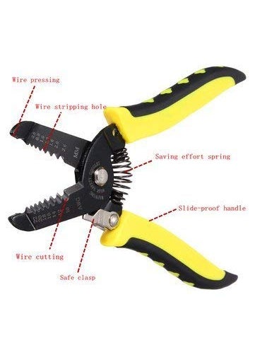 Generic Hetkrishi Multifunctional Durable Multifunction Handle Tool Wire Stripper Stripping_ Pliers  - Image 4
