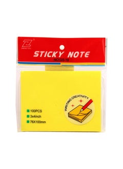Simba Sticky note yellow 3×4 (100×76 mm)
