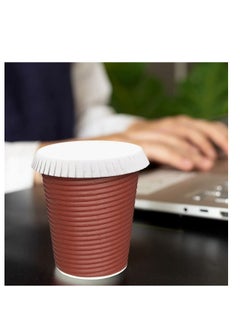 100pcs Disposable Paper Cup Covers, Coffee Tea Covers Recycled Drinking Lids Perfect for Travel Hotel Bar Parties Wedding Home Kitchen 7.5 X 7.5cm - pzsku/Z6ED613D4065F0E031312Z/45/_/1670000689/5be18d13-1631-473a-a81e-bfb3db659c41