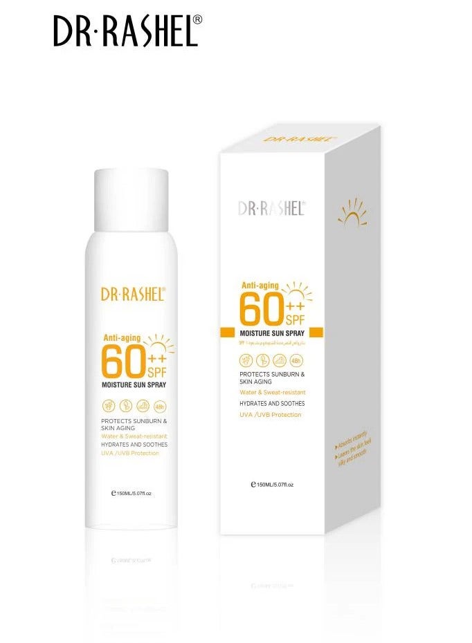 دكتور راشيل Anti-aging & Moisture Sun Spray SPF 60 ++