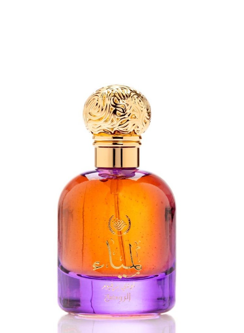 AL RAWDAH عطر لامية من الروضة – عطر دهن العود، خشبي وزعفران للنساء (50 مل) - Image 2