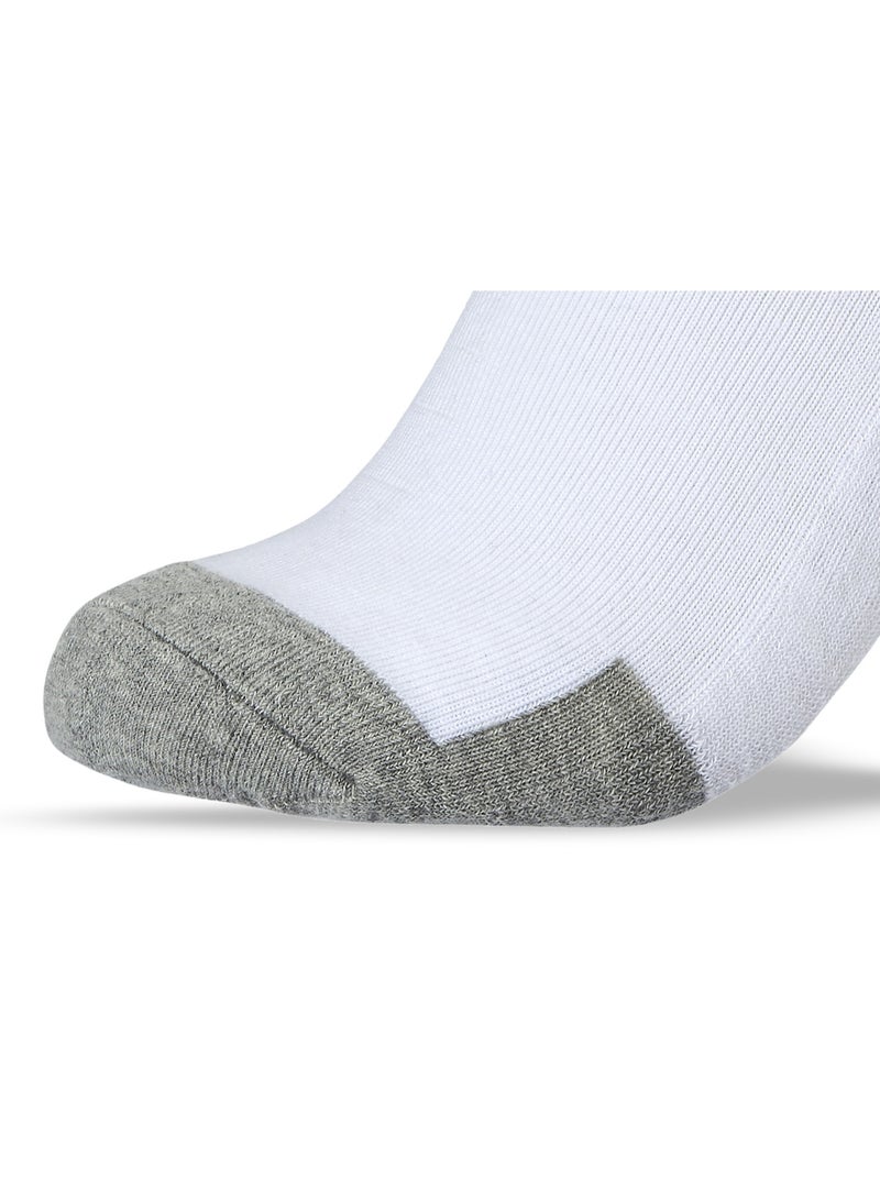 SAM SOCKS Men Set of 3 Half Terry Sport Socks SS1 Black-White-Grey - Image 5