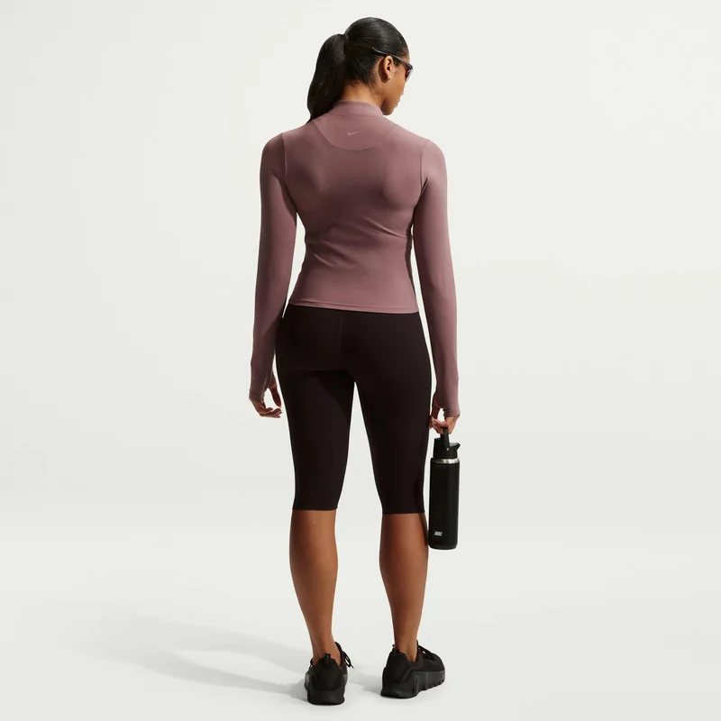 Nike Purple Women's Zenvy Dri-FIT Full-Zip Training Top for Women | Best Price UAE