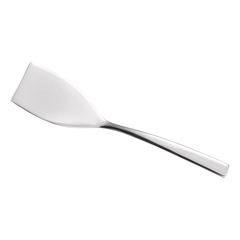 IMEEA Small Spatula 93Inch Mini 1810 Stainless Steel Spatula Solid Turner Flat Spatula for Cast Iron Frying Pans