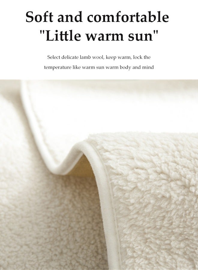 DUNISO Sofa Cover，Sofa Protective Cover,Anti Slip Furniture Cover, Dust Proof Pet Mat,Anti Fouling And Wear Resistant, Suitable For Winter, 110*210cm，White  - Image 3