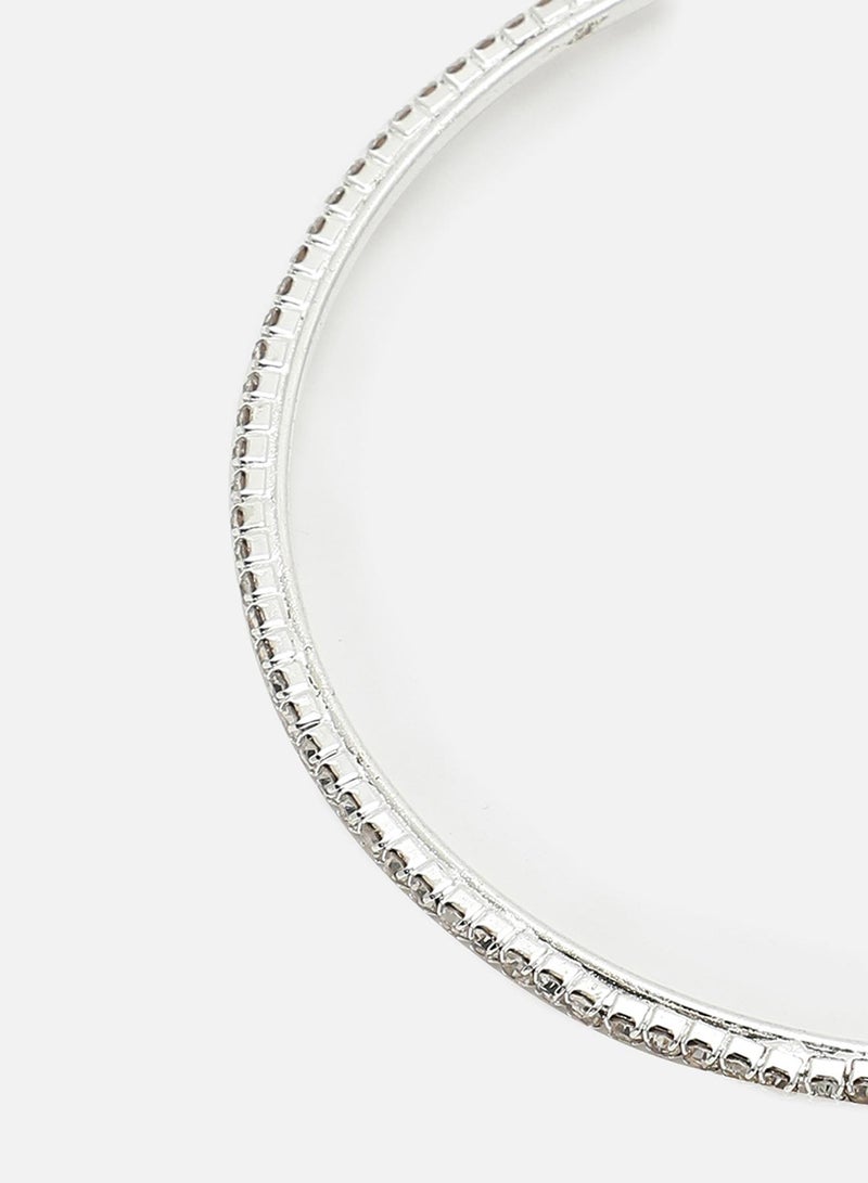 SOHI Party Artificial Hoop Earring Jewellery  - Image 2