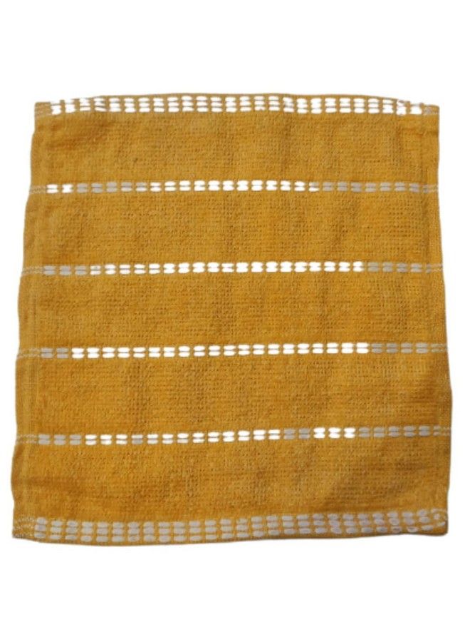 Oras Pack Of 6 Cotton Pieces Face Towel ; Hanky ; Ultra Soft ; Extra Absorbent ; Small Size 25X25 Cm (Multicoloured) - Image 4