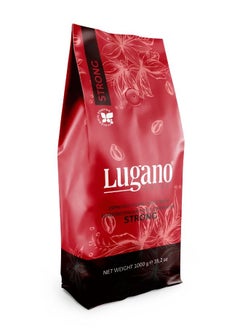 Lugano Strong Espresso Coffee Beans - 1Kg 