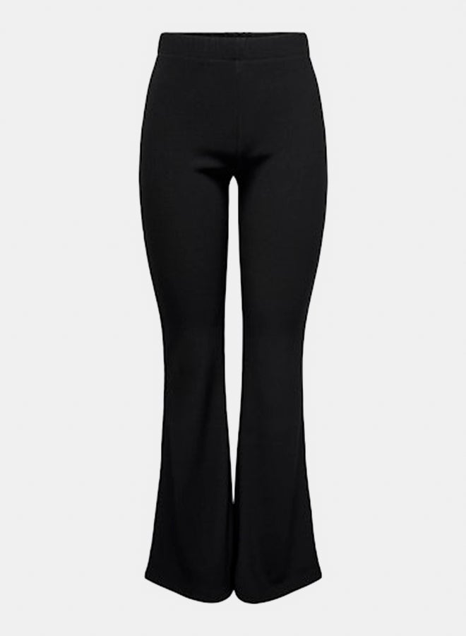 ONLY Womens Fever Rib Flared Pants - Image 5