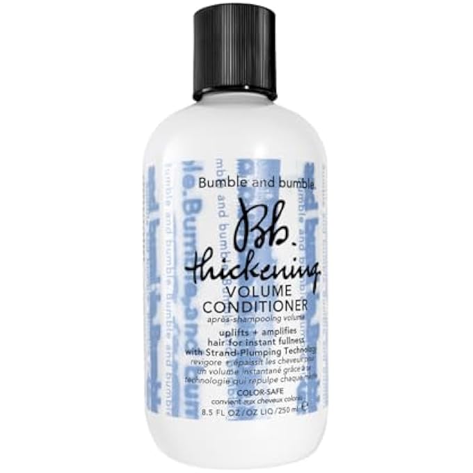 Bumble and Bumble . THICKENING VOLUMIZING CONDITIONER | FOR INSTANT FULLNESS | MOISTURIZING | COLOR SAFE | STRAIGHT TO WAVY, 8.5 FL OZ
