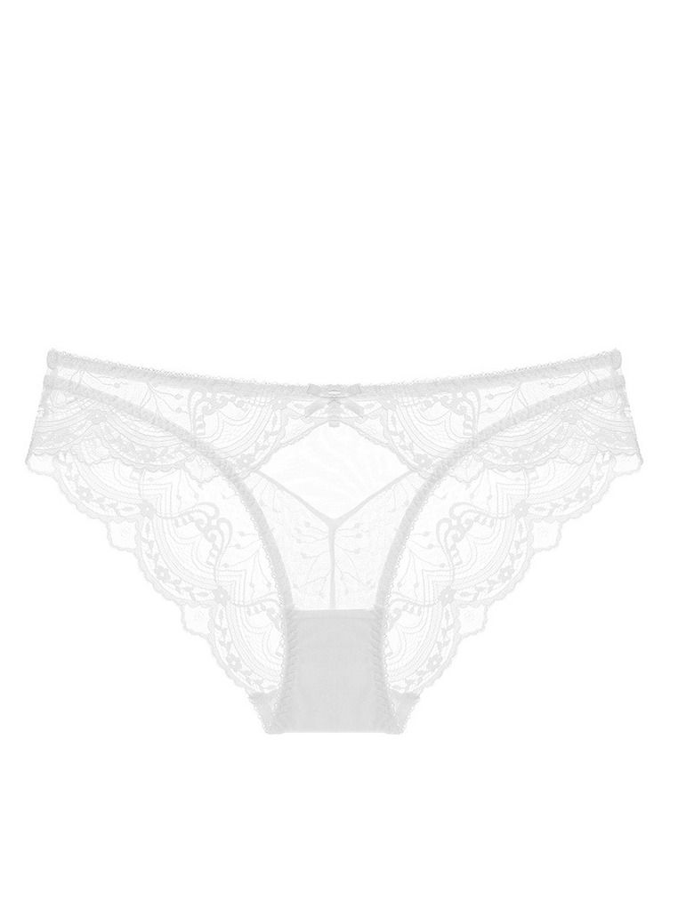 Lady Panty Women's Low-Rise Briefs White
