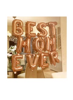 Party with Emma Rose Gold Letter A to Z Balloons 32 inch Large Alphabet Balloons Rose Gold Helium Foil Letter Balloon Banner for Birthday Party Anniversary Wedding Decoration (Rose Gold-B)  - Image 3