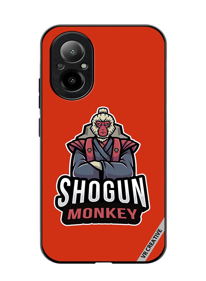 VR CREATIVE Protective Case Cover For Realme C67 4G Shogun Monkey Design Multicolour - Image 1
