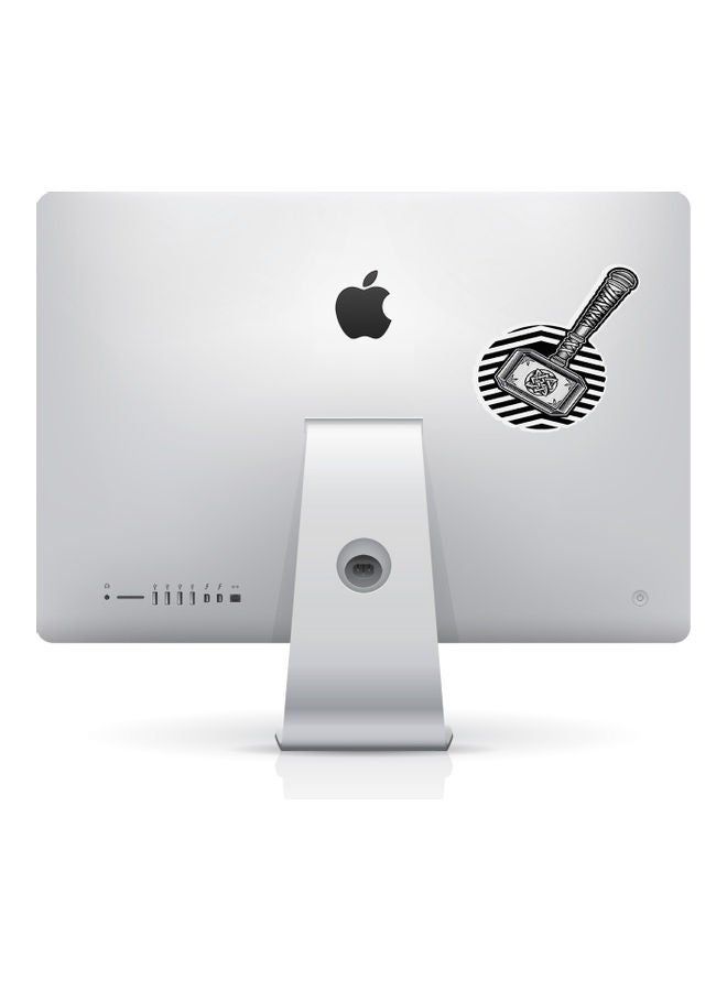 RKN Thor Hammer Themed Sticker For Computer 4.5inch - Image 2